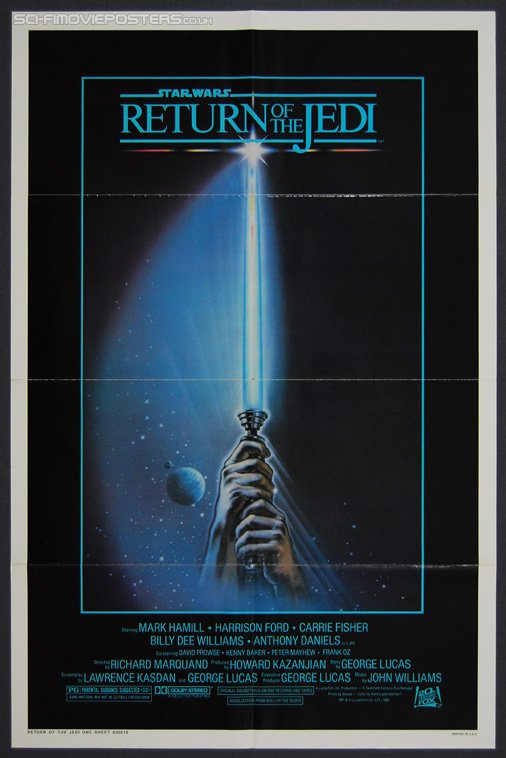 Star Wars: Return of the Jedi (1983) Style 'A - Original US One Sheet Movie Poster