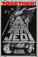 Star Wars Trilogy (1985) 'Together' - Original Australian One Sheet Movie Poster