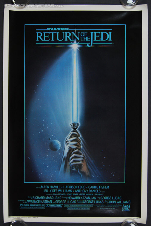 Star Wars: Return of the Jedi (1983) Style 'A - Original US One Sheet Movie Poster