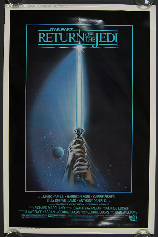 Star Wars: Return of the Jedi (1983) Style 'A' - Original US One Sheet Movie 