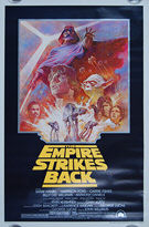 Star Wars: The Empire Strikes Back (1980) Re-release 1981 - Original US One Sheet Movie Poster