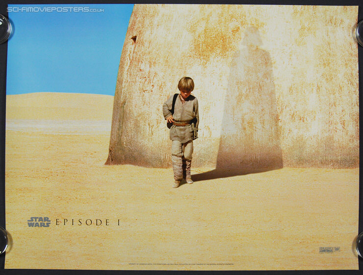 Star Wars: Episode I - The Phantom Menace (1999) Advance - Original British Quad Movie Poster