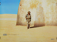 Star Wars: Episode I - The Phantom Menace (1999) Advance - Original British Quad Movie Poster