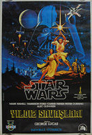 Star Wars (1977) - Original Turkish Movie Poster