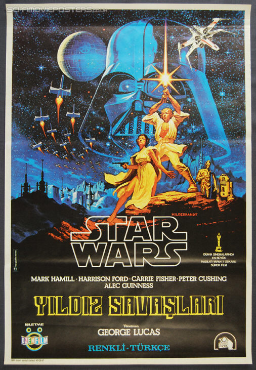 Star Wars (1977) - Original Turkish Movie Poster