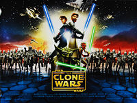 Star Wars: The Clone Wars (2008) - Original British Quad Movie Poster
