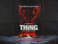 Thing, The (1982) - Original British Quad Movie Poster