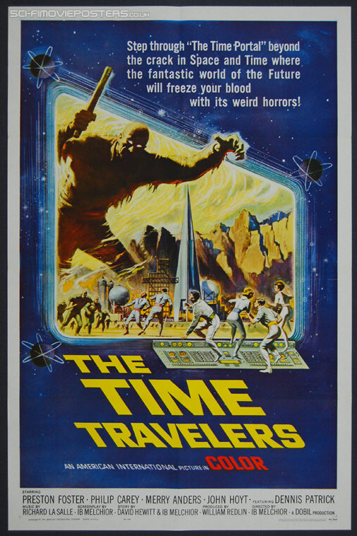 Time Travelers, The (1964) - Original US One Sheet Movie Poster