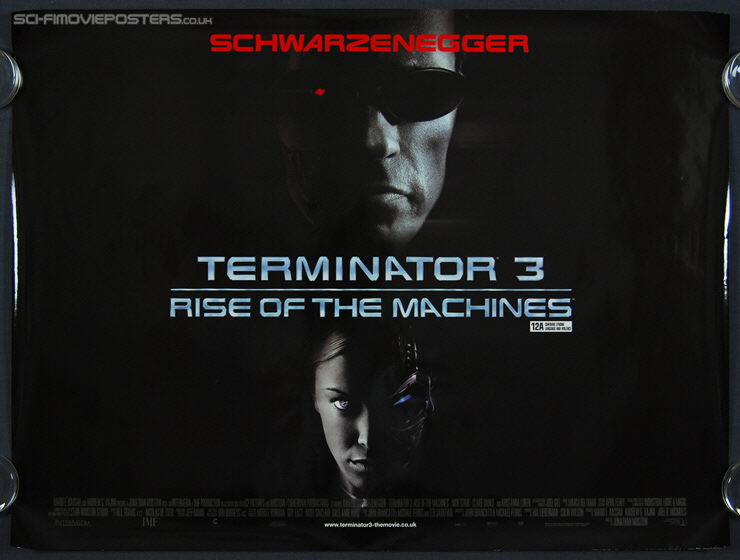 Terminator 3: Rise of the Machines (2003) - Original British Quad Movie Poster