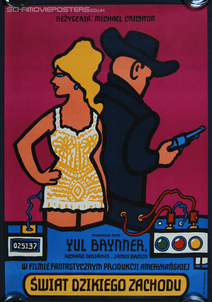 Westworld (1973) - Original Polish Movie Poster